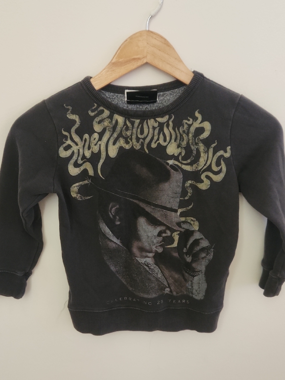 Cotton On Kids Notorious B.I.G. Pullover Sweater Size 5